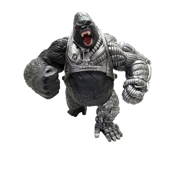 tmp mcfarlane raw labs 12in cy-gor silverback gorilla action figure. - Picture 1 of 4